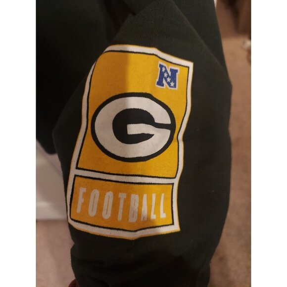 GREEN BAY PACKERS NFL TEAM APPAREL LONG SLEEVE COTTON LONG SHIRT MENS M NWT - Picture 5 of 11